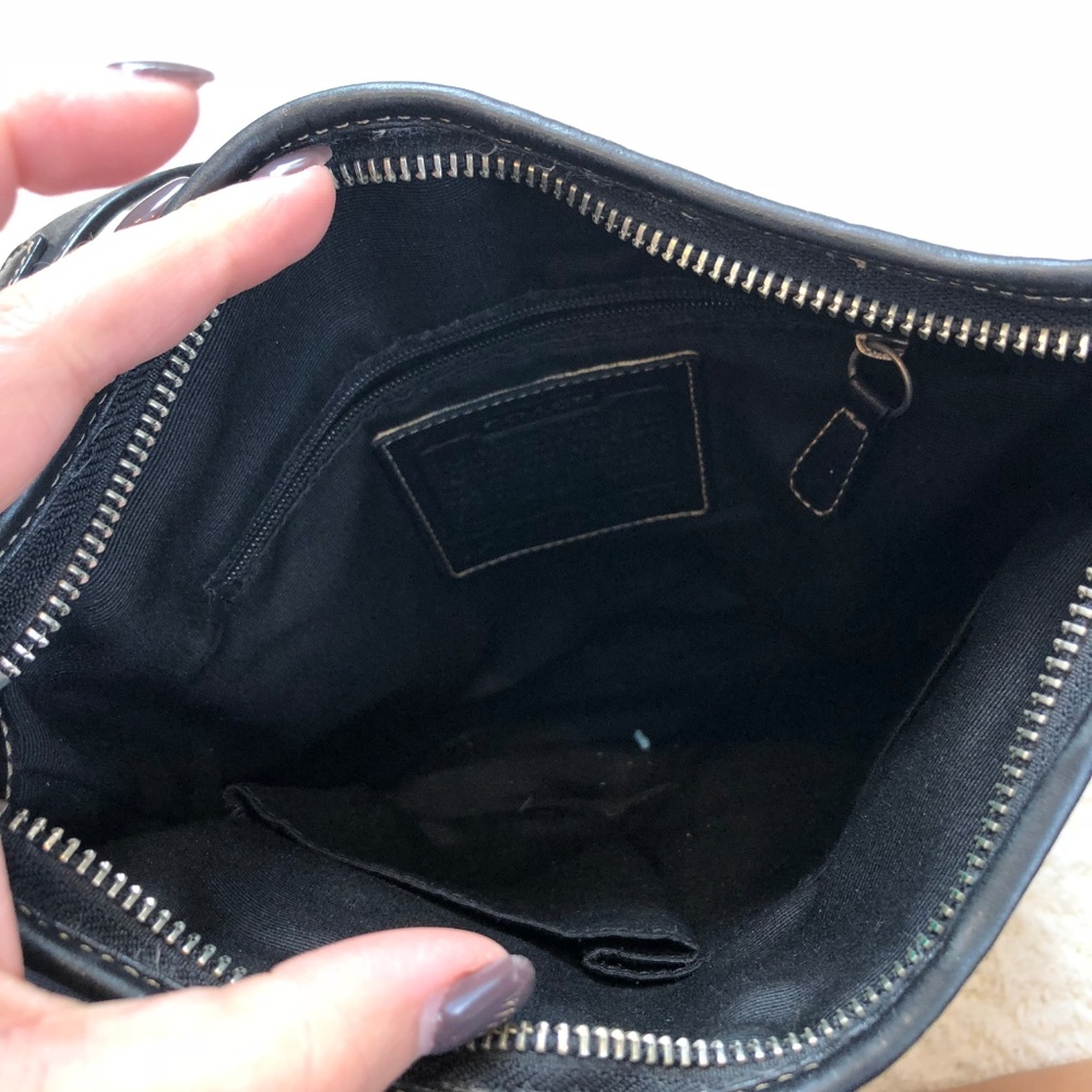 Authentic Black Coach Bag - Picture 5 of 6